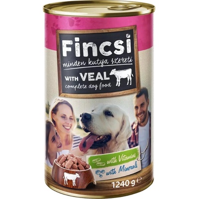 Fincsi Adult Dog Teľacie 1240 g