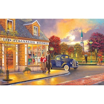 SunsOut - Puzzle Leo's Bookshop - 1 000 piese