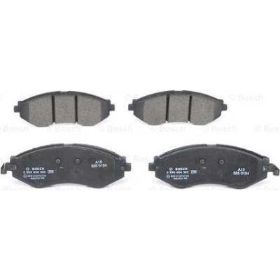 BOSCH Sada brzdových platničiek kotúčovej brzdy 0986494343