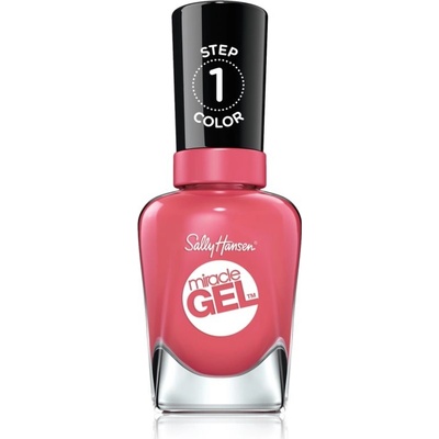 Sally Hansen Miracle gel gélový lak na nechty bez použitia Uv Led lampy odtieň 244 Mauve-olous 14,7 ml
