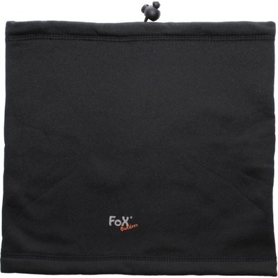 FOX outdoor nákrčník SOFTSHELL se stahováním Černá