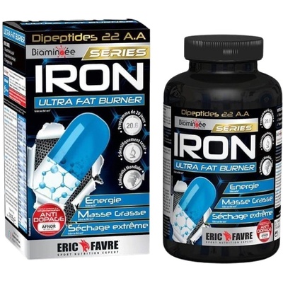 Eric Favre IRON | Ultra Fat Burner with Essential Amino Acids [120 Гел капсули]