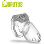 Brutus Прозрачна пенис клетка с 4 пръстена Brutus Stealth Cage