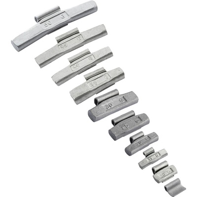 Fivestars 30-05-93, sada ocelových závaží pro vyvažování plechových disků 5-50 g – Zbozi.Blesk.cz