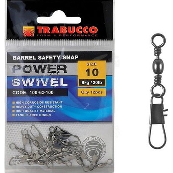 Trabucco karabinka s obratlíkom Barrel Interlock Snap veľ.16 8 kg 12 ks