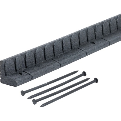 UNIGARDIA flexibilní gumový obrubník 7,4 cm – antracit