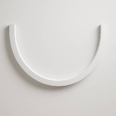 ПРОФИЛ АЛУМИНИЕВ wave 1/2 Ф1200 50x50+ДИФУЗЕР К-КТ wh (5804-0.50)