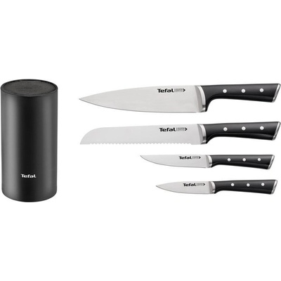 Tefal ICE FORCE Sada nožů 4 ks a plastový blok K2325S75