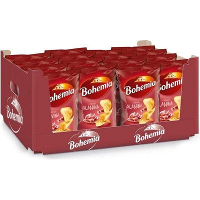 Bohemia chips slanina 130 g