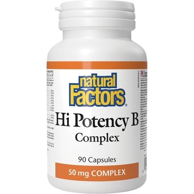 Natural Factors Hi Potency B Complex [90 капсули]
