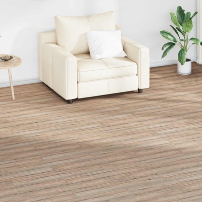 vidaXL Дъски за под Кафяв дъб 5, 02 m2 36 бр. ПВЦ (42046257)