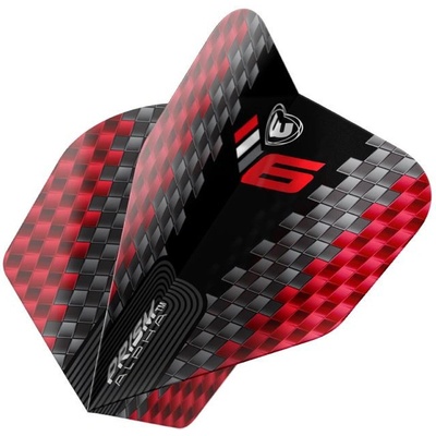 Winmau Prism Alpha Blade 6 Chevron čierne, No6