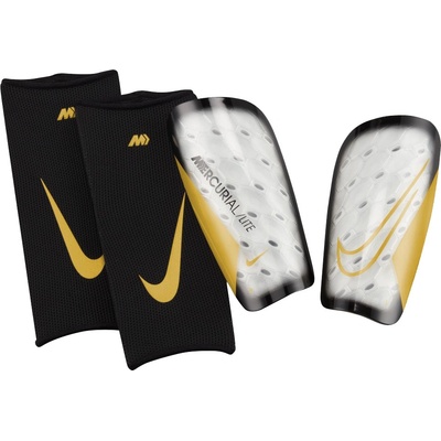 Nike Mercurial Lite bílá/černá/zlatá