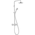 Kludi Logo - Душ система Dual Shower System с термостат, 20 cm, хром 6809205-00 (6809205-00)