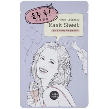 Holika Holika Mask Sheet After čistící maska na obličej After Drinking 18 ml