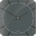 NeXtime Стенен часовник Michael Square Dome сив (3173)