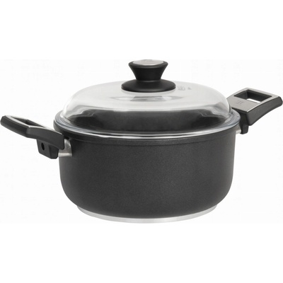SKK Série 7 Indukce Titanový hrnec 16 cm s poklicí 12 cm vysoký