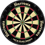 Harrows Комплект мишена + 6 стрели Let's play darts Harrows