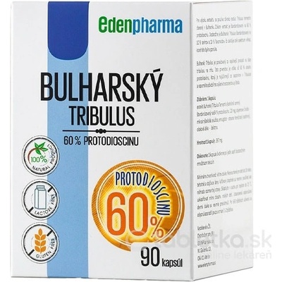 EdenPharma Bulharský Tribulus 90 kapsúl