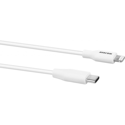 Avacom MFIC-40W USB-C - Lightning, MFi certifikácia, 40cm, bílý