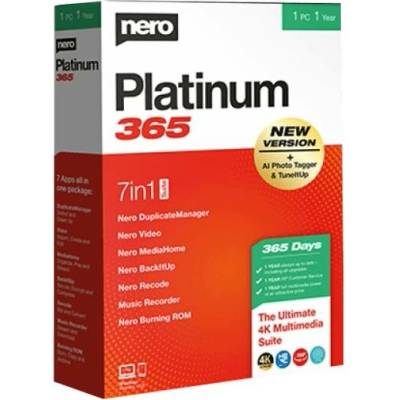 Nero Platinum 365 - CZ - roční verze