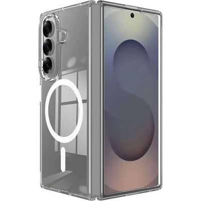 GKK Magsafe Калъф за Samsung Z Fold 7, Magnetic Acrylic Clear Case, Прозрачен (5966011580521)
