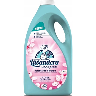 Lavandera Univerzální prací gel Flores de Cerezo Višňový Květ 4,5 l