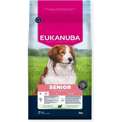 EUKANUBA Adult Small & Medium Breed Lamb & Rice 3 kg