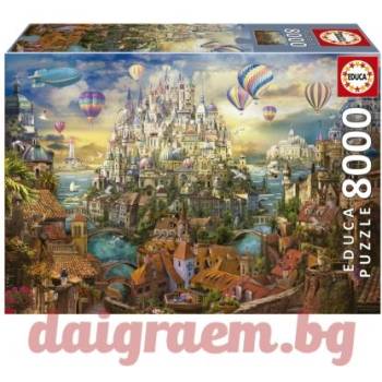 Image 1 of Educa Пъзел educa 19570 - 8000 части - Град на мечтите (edu19570)