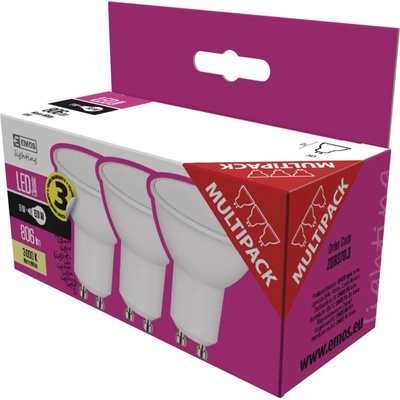 Emos LED žiarovka Classic 8,4W GU10 teplá biela