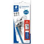 STAEDTLER Молив Mars Lumograph 100 комплект (6) (61 100 C6)