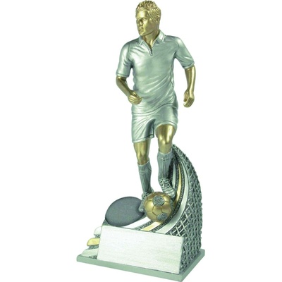 Figurka plaketa Fotbalista hráč 15 25 cm 15 cm