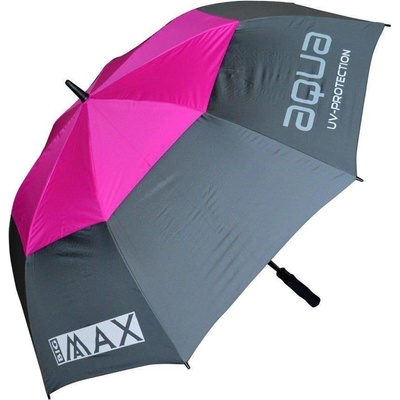 Dáždnik BigMax Automatic Aqua s UV ochranou sivá / růžová