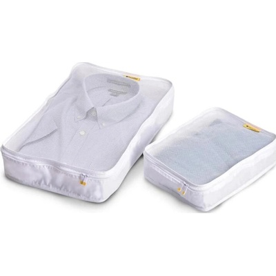 Travel Blue Shirt Organiser biela