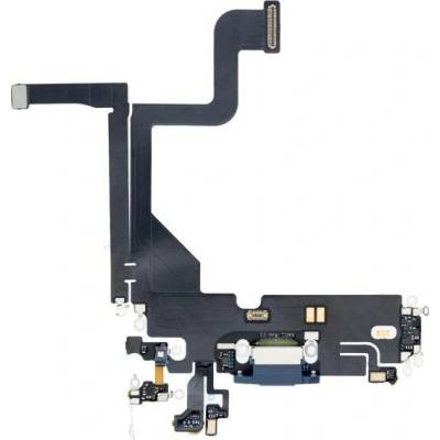 AppleKing nabíjecí a audio flex konektor pro iPhone 13 Pro - modrý