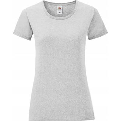 Dámske tričko krátke rukávy FOL ICONIC T/W heather grey