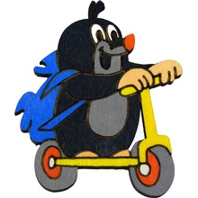 DoDo magnetka Krtko na kolobežke