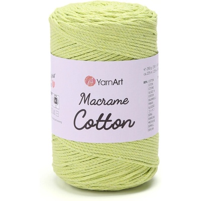 Yarn Art Macrame Cotton 755 světle zelená