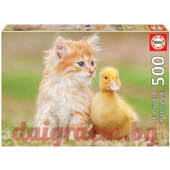 Image 1 of Educa Пъзел educa 18467 - 500 части - Очарователни приятели (edu18467)