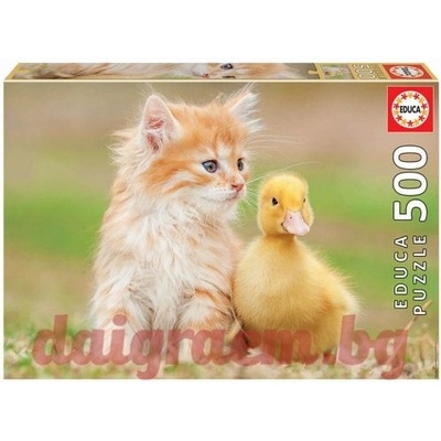 Educa Пъзел educa 18467 - 500 части - Очарователни приятели (edu18467)