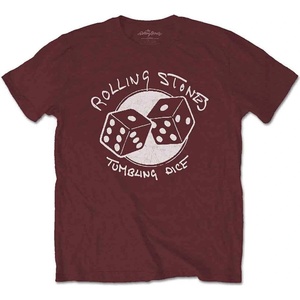 The Rolling Stones Tumbling Dice Maroon Red L Риза (RSTS147MM03)
