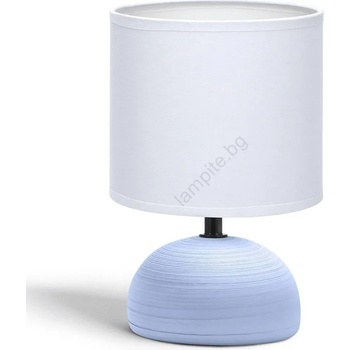 Image 1 of Aigostar - Настолна лампа 1xE14/40W/230V синя/бяла (AI0165)