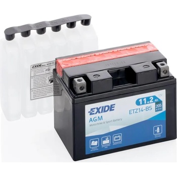 Image 1 of Exide AGM 11Ah 205A left+ (YTZ14-BS)