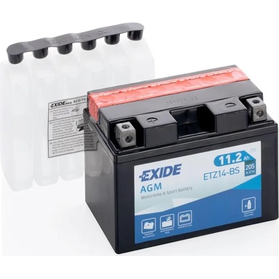 Мото акумулатор Exide YTZ14-BS 11.2Ah L+ (YTZ14-BS EXIDE)