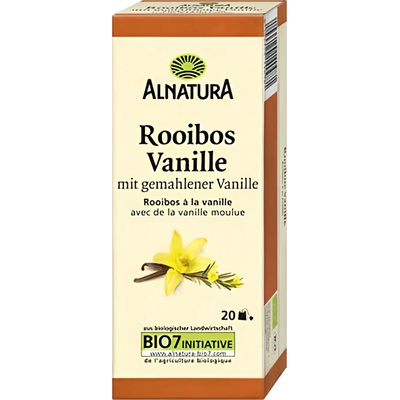 Alnatura Bio Čaj bylinný Rooibos s pravou vanilkou 20 ks