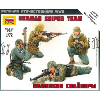 Zvezda figúrky nemeckí ostreľovači 1:72
