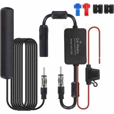žiadna značka Autozosilňovač antény AM/FM 12V zlepšenie signálu, PolskaStore