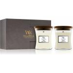 WoodWick Medium Hourglass Gift Set Fireside & Linen 275 g