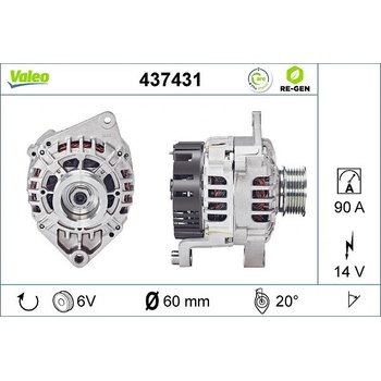 generátor VALEO 437431