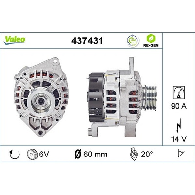 generátor VALEO 437431